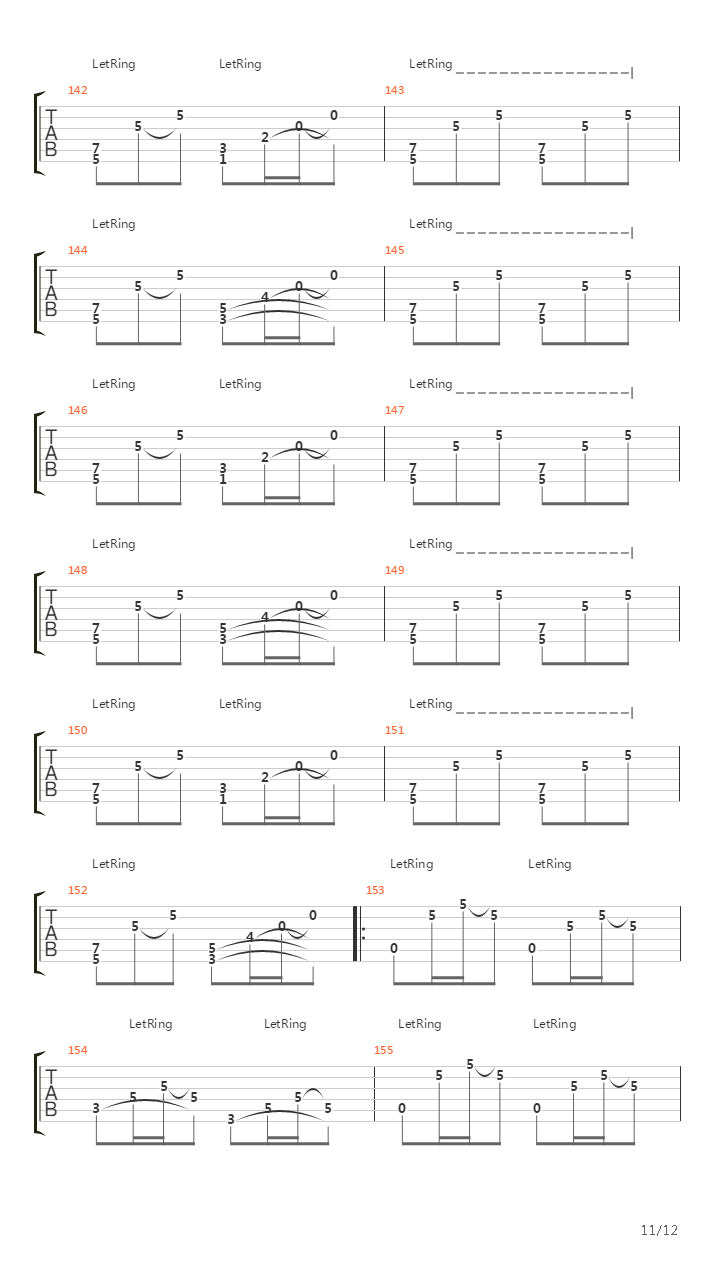 The Initation吉他谱