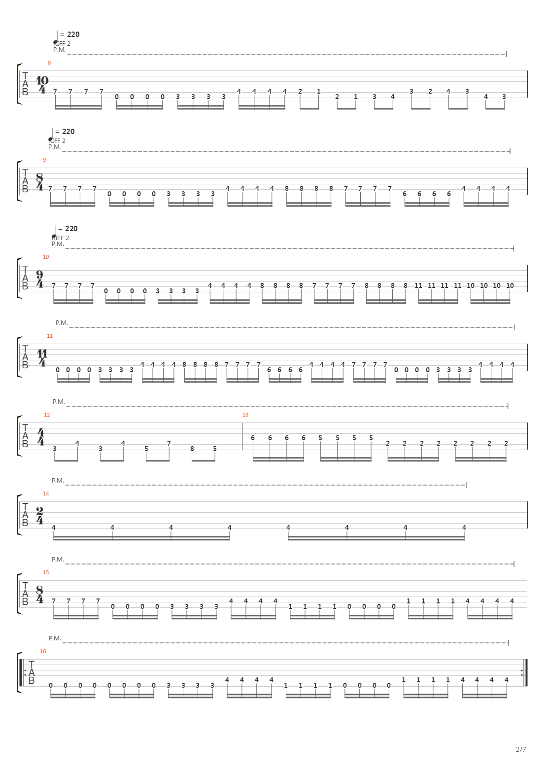 Era Of Submission吉他谱