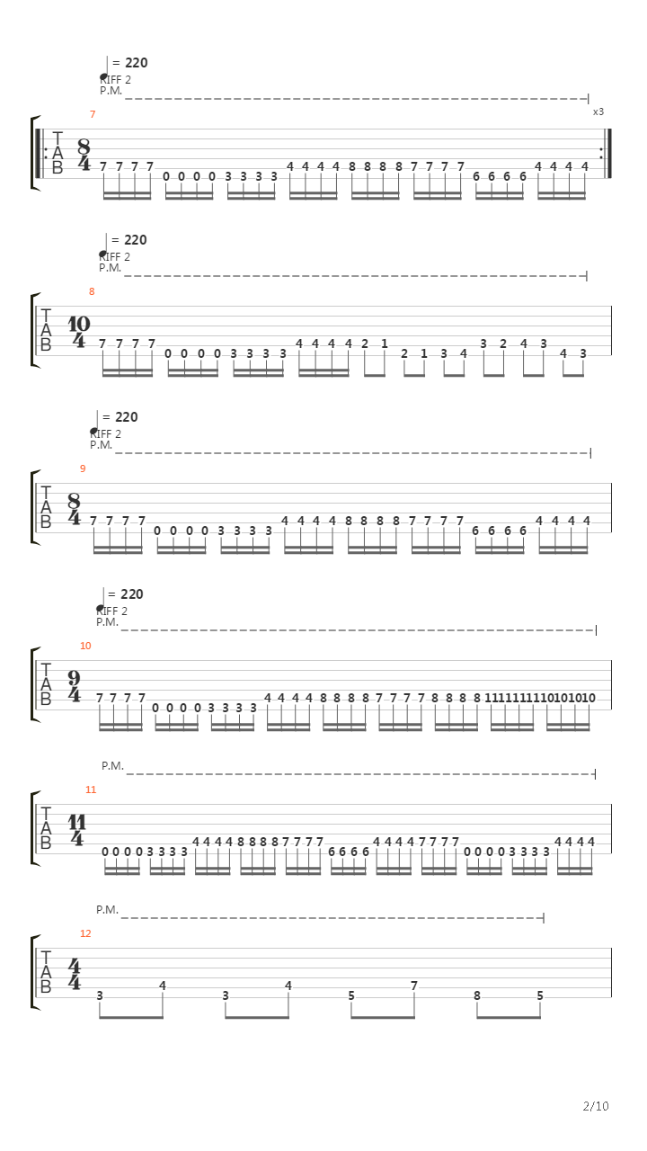 Era Of Submission吉他谱