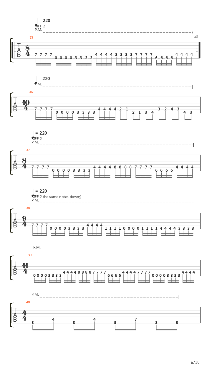 Era Of Submission吉他谱