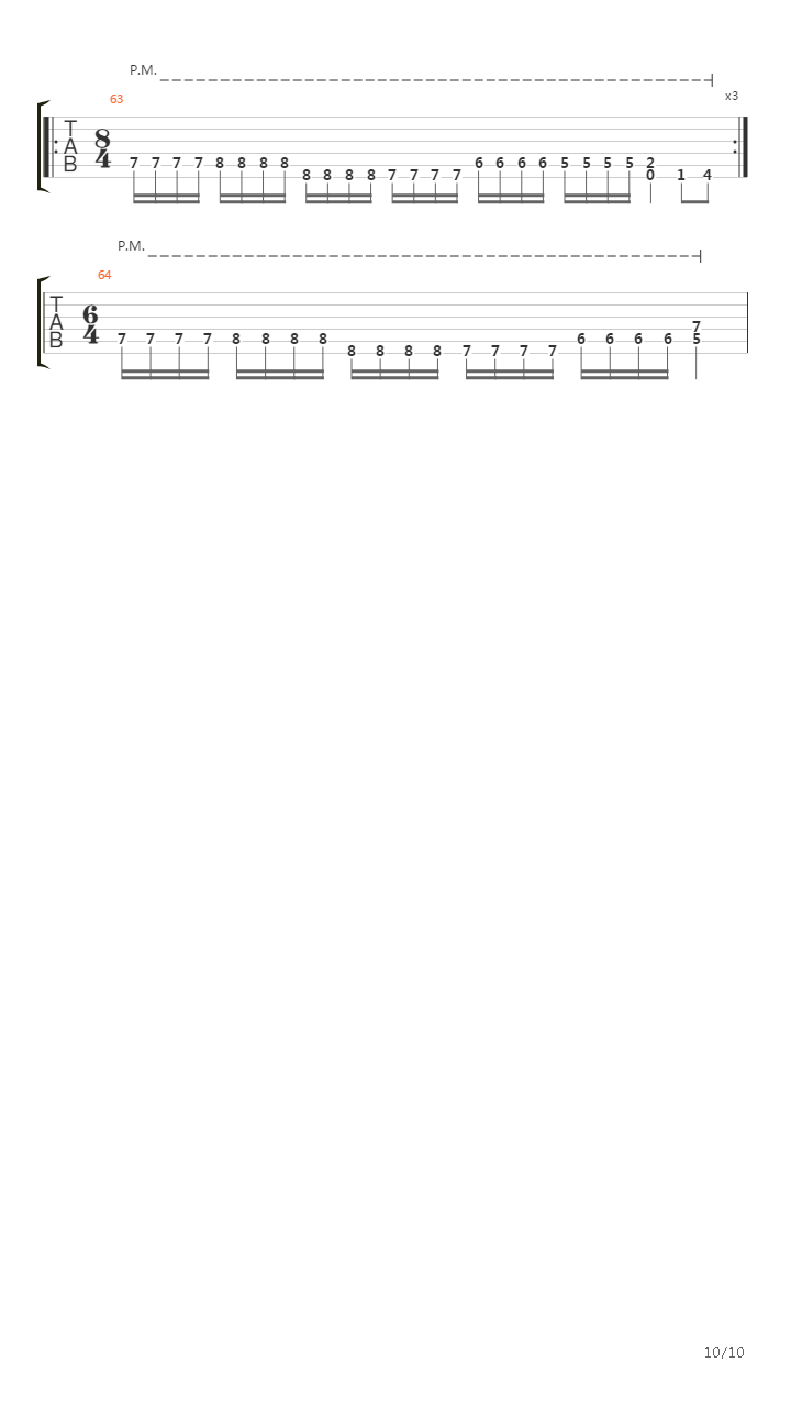 Era Of Submission吉他谱