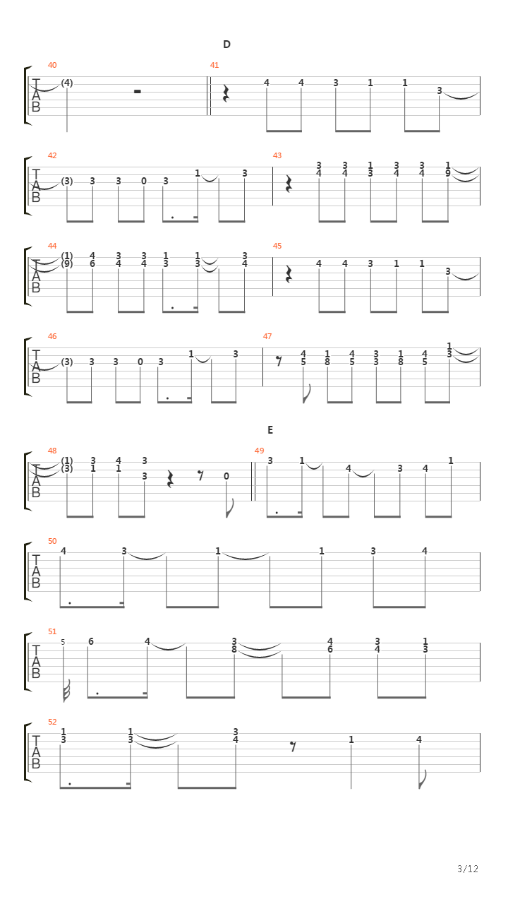 Sakura吉他谱