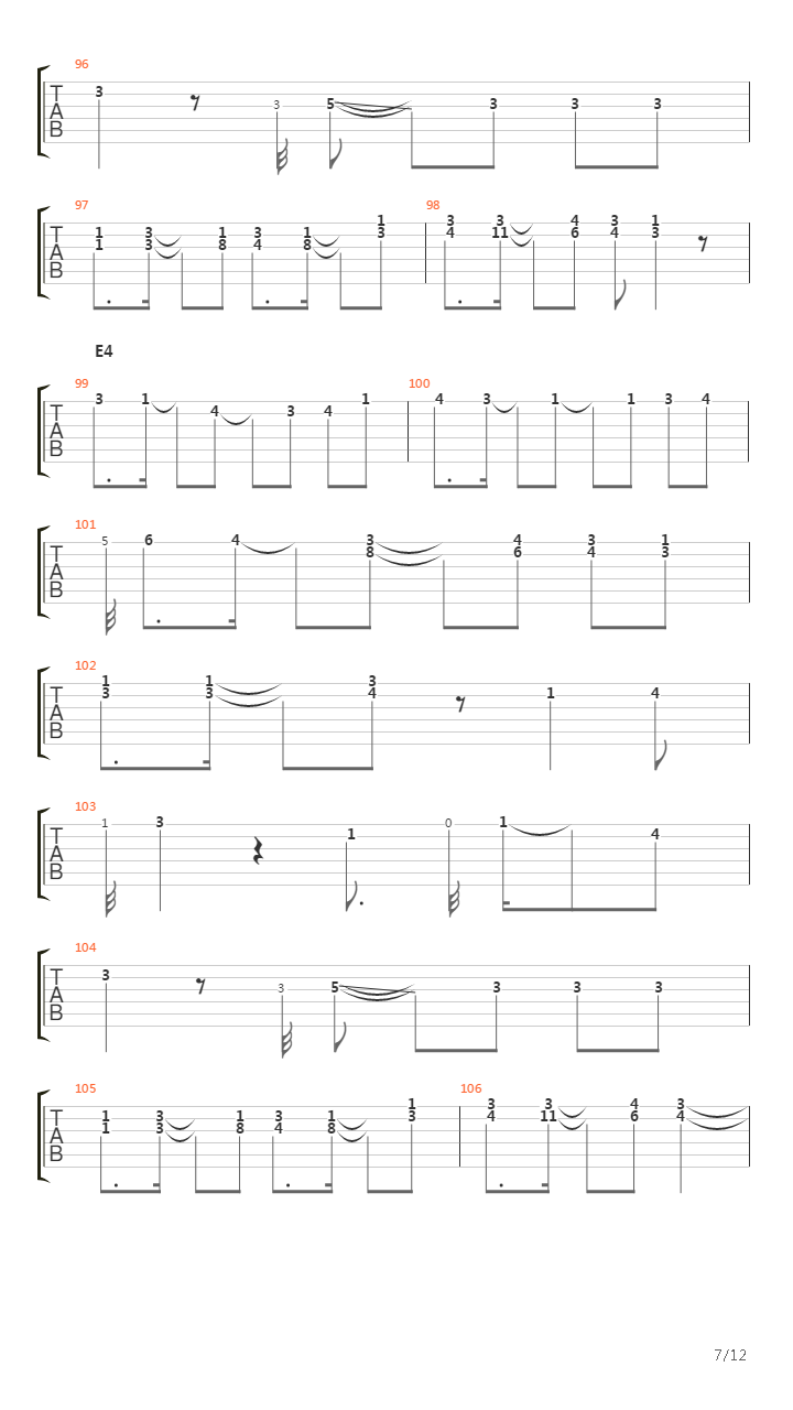 Sakura吉他谱