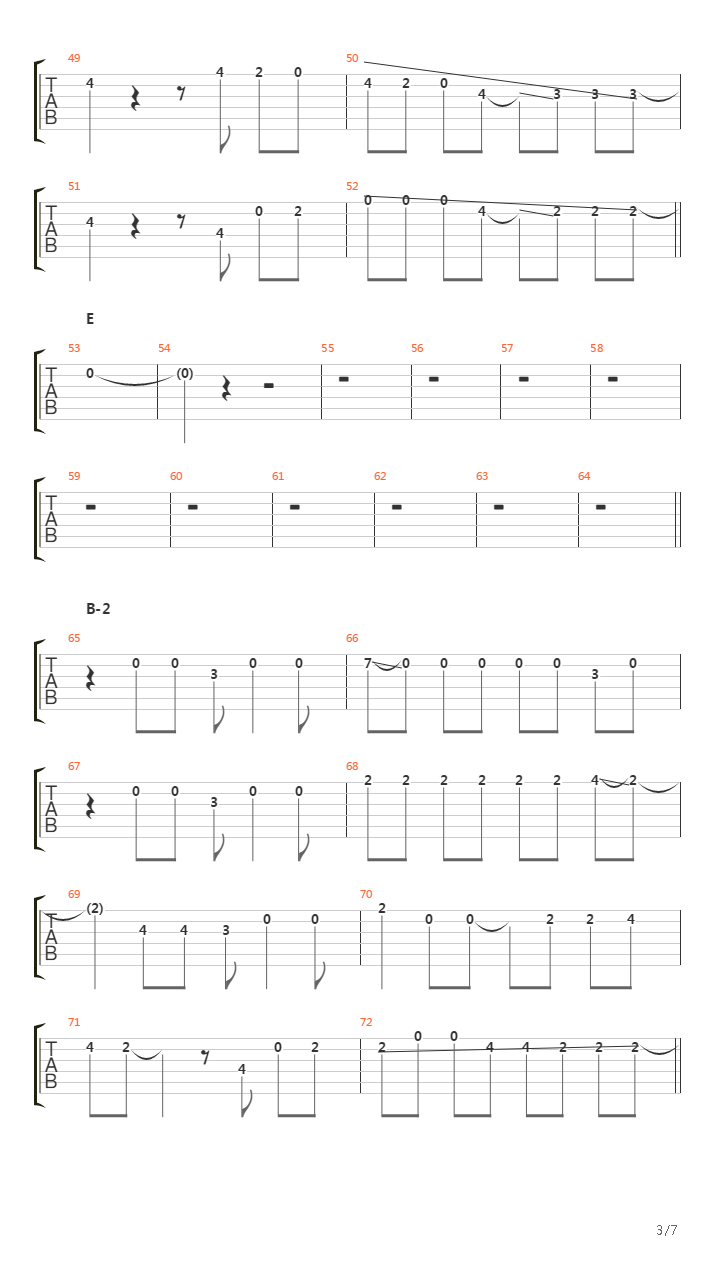 Yami No Tsuki Wo Anata Ni吉他谱