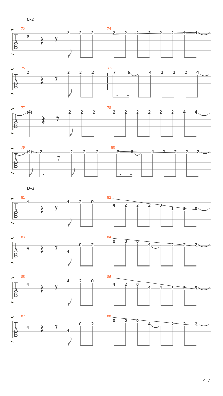 Yami No Tsuki Wo Anata Ni吉他谱