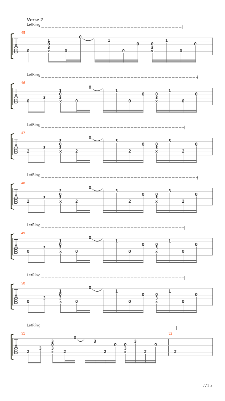 Details In The Fabric吉他谱