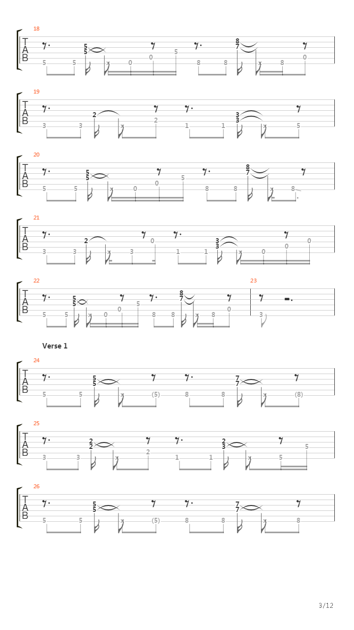 Did I Fool Ya (Composite Live Scores)吉他谱