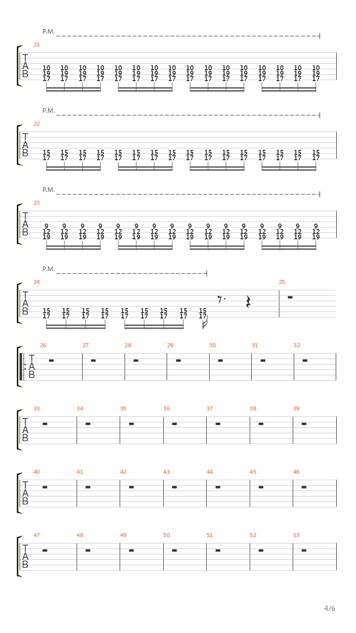 You Fucking Did It (Composite Live Scores)吉他谱