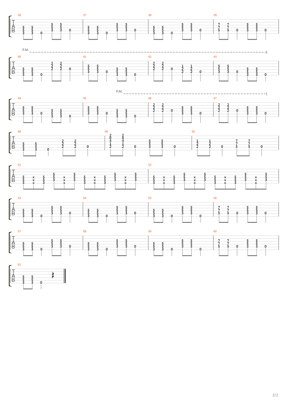 Boxcar吉他谱