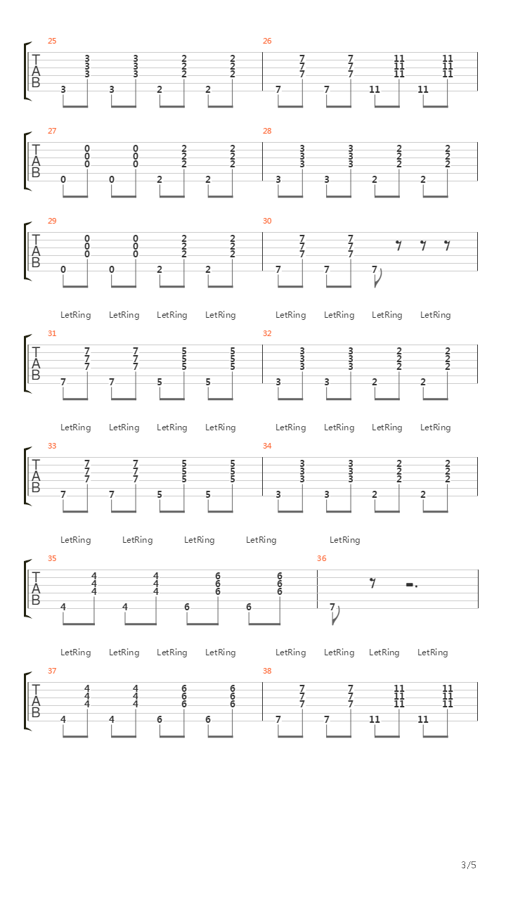 Voilà吉他谱