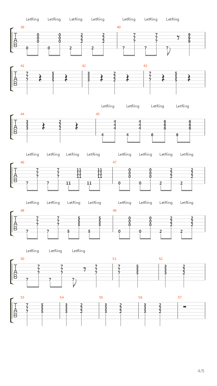 Voilà吉他谱