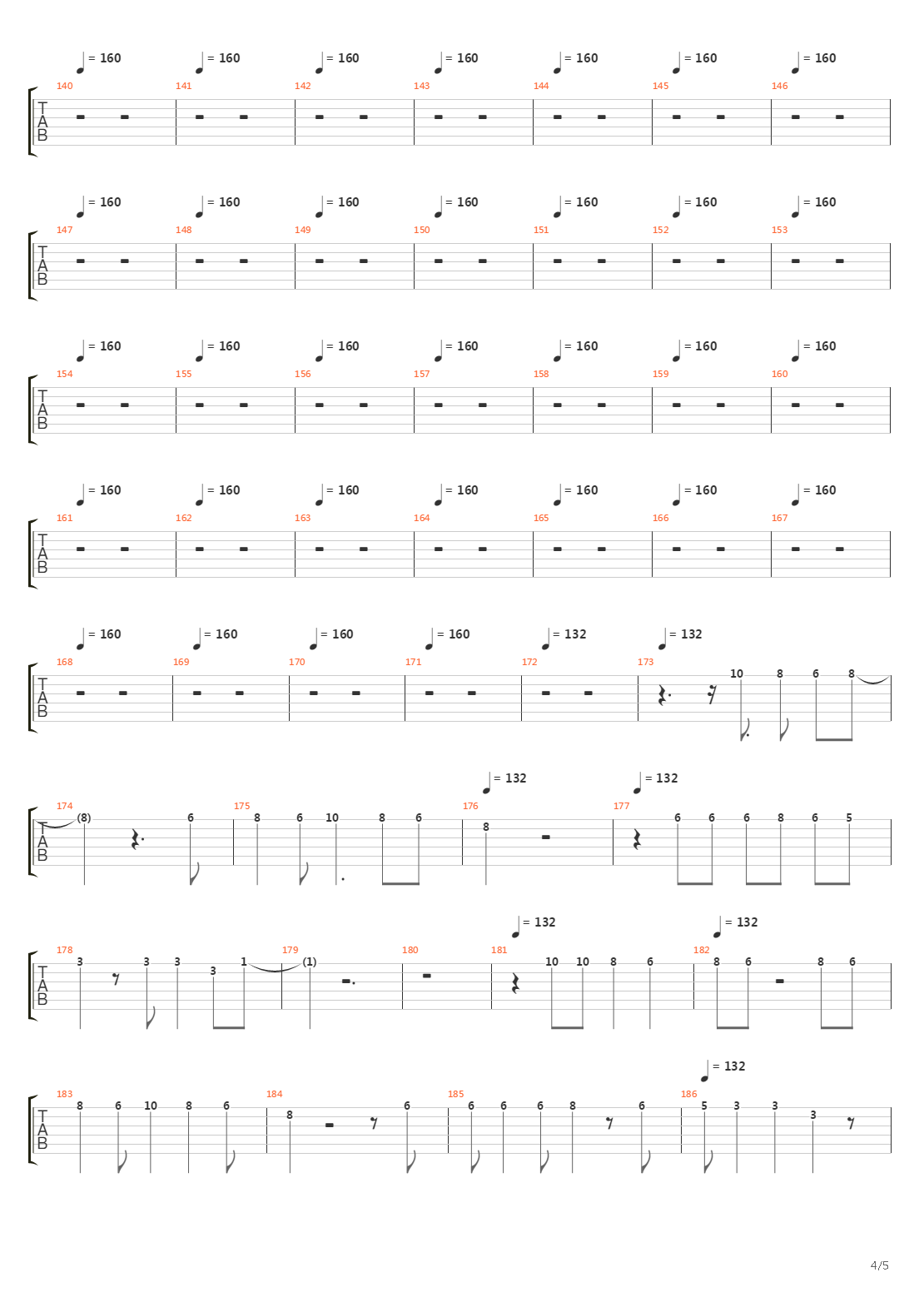 Aqualung吉他谱