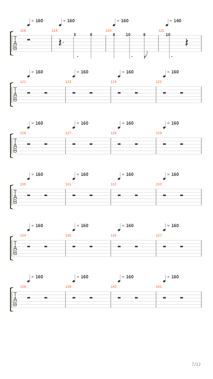 Aqualung吉他谱