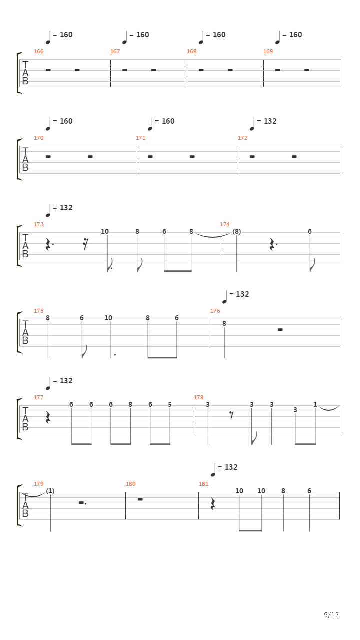 Aqualung吉他谱