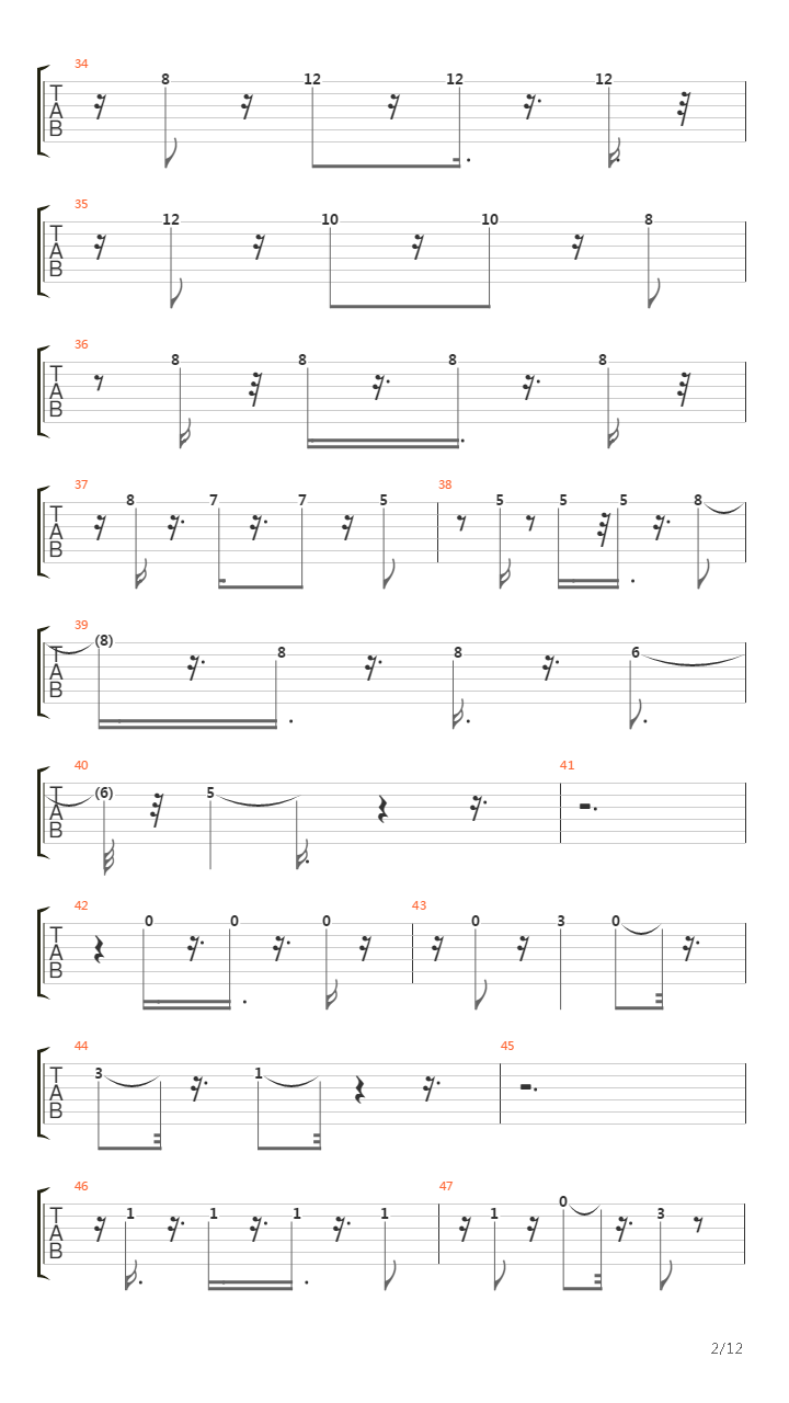 Mediterraneo吉他谱