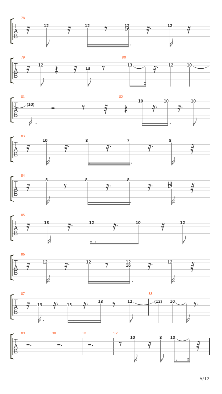 Mediterraneo吉他谱