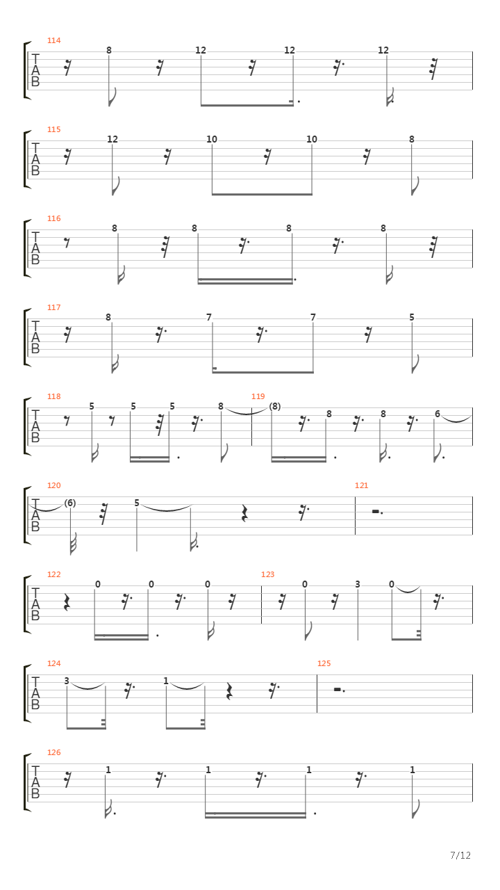 Mediterraneo吉他谱