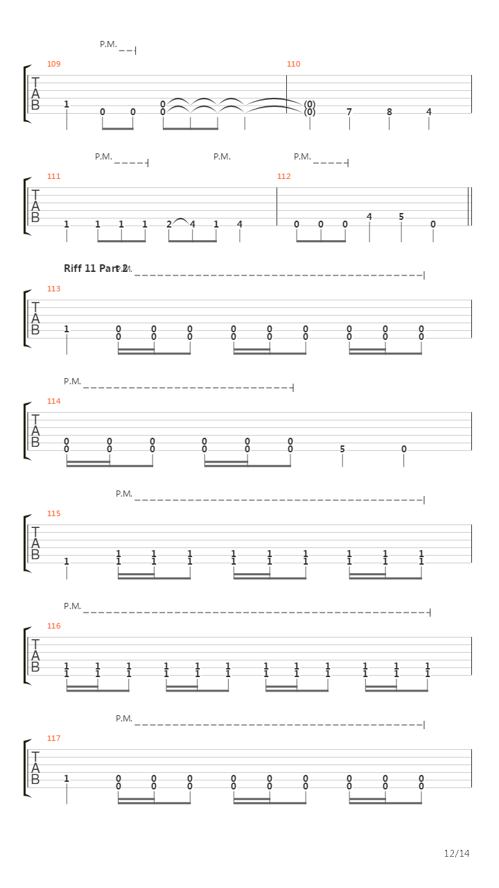 Embedded吉他谱