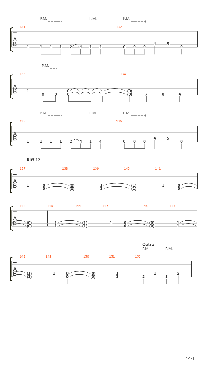 Embedded吉他谱