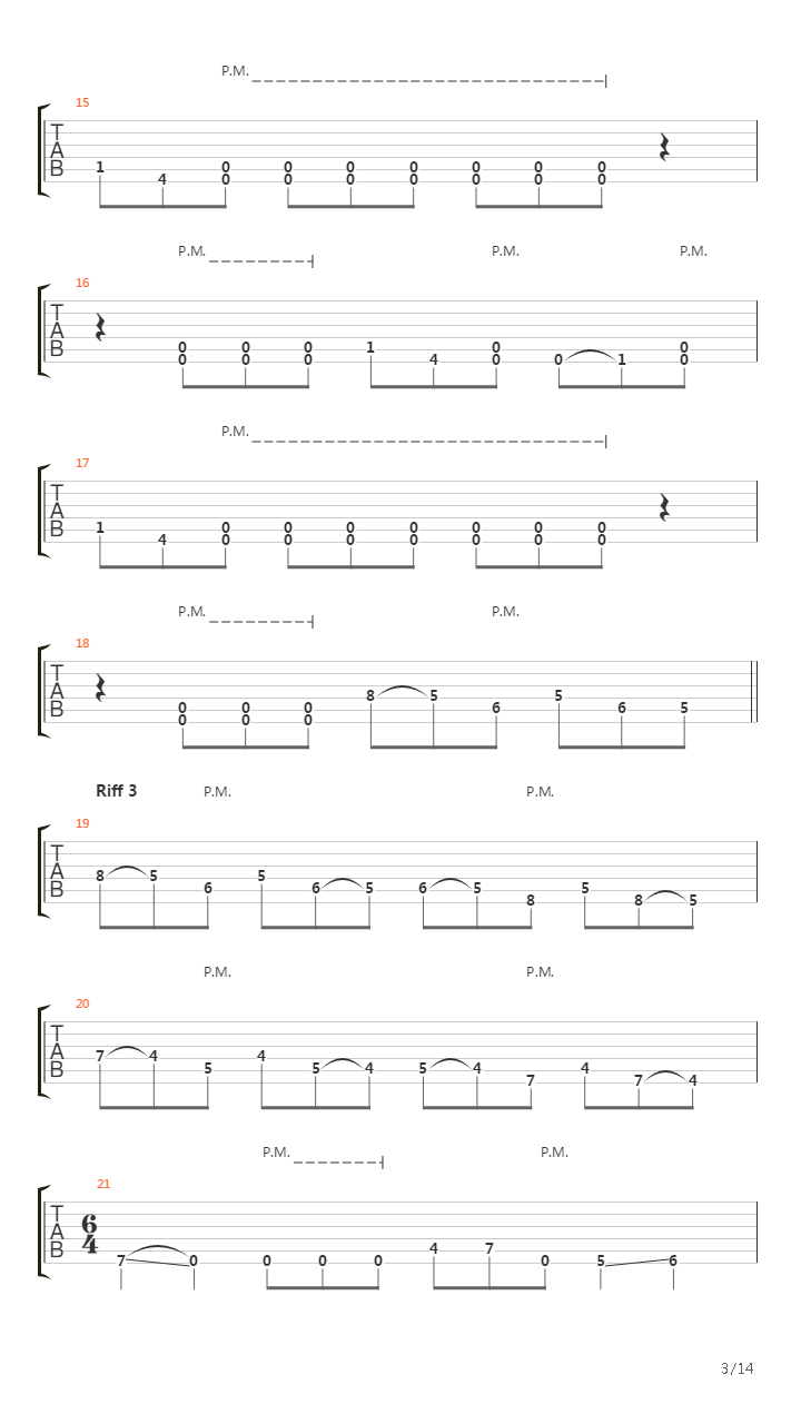 Embedded吉他谱