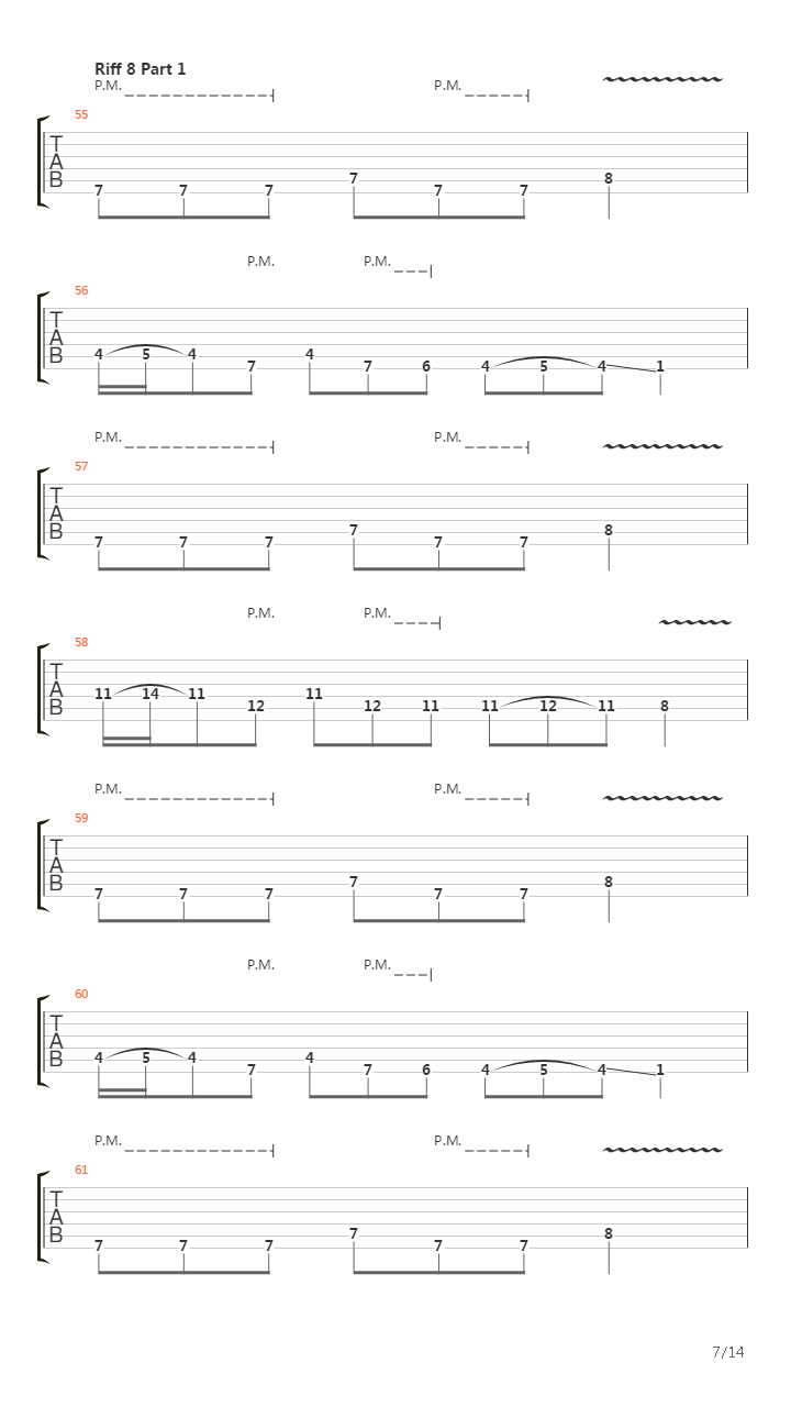 Embedded吉他谱