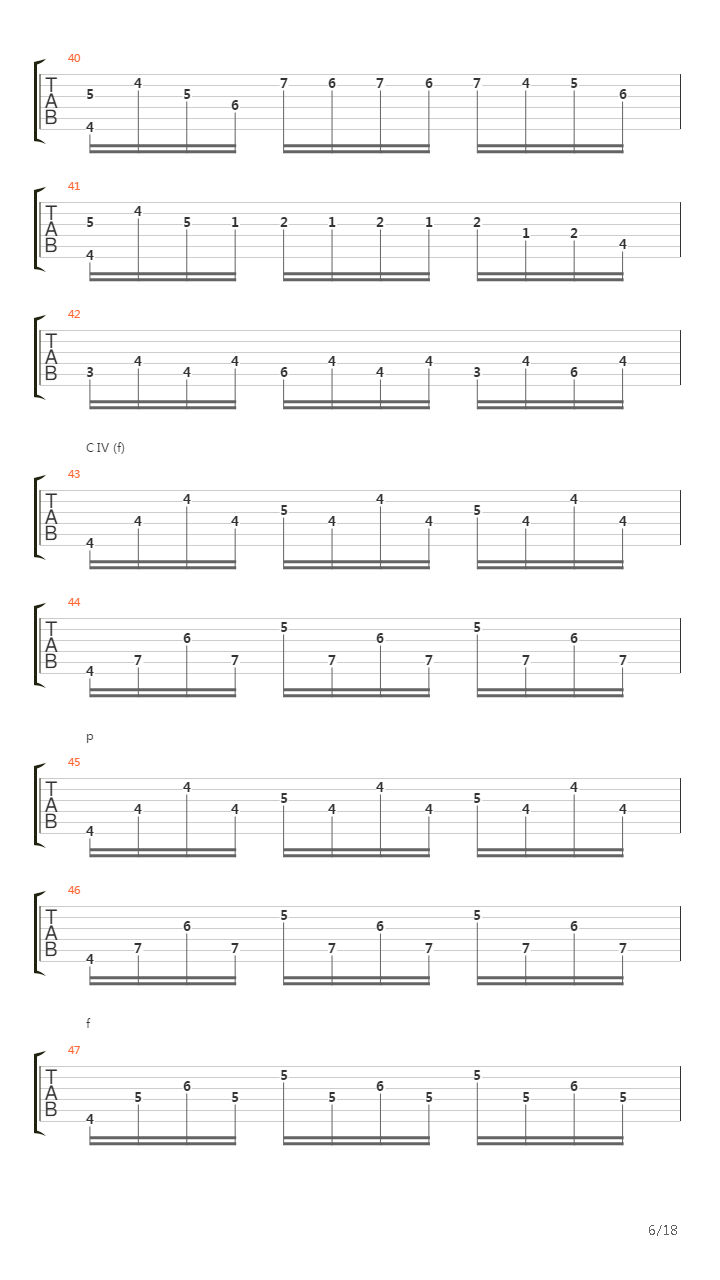 Suite En Mi Prelude Bwv 1006吉他谱