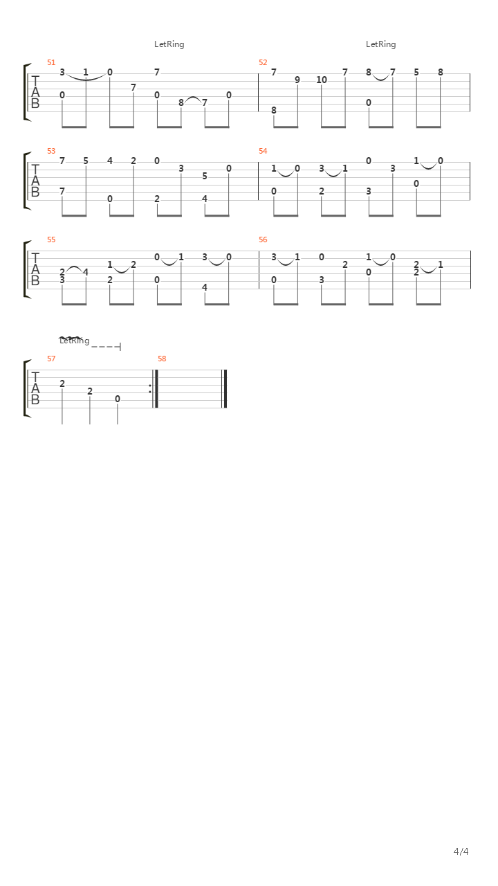 Suite N° 3 Pour Cello吉他谱