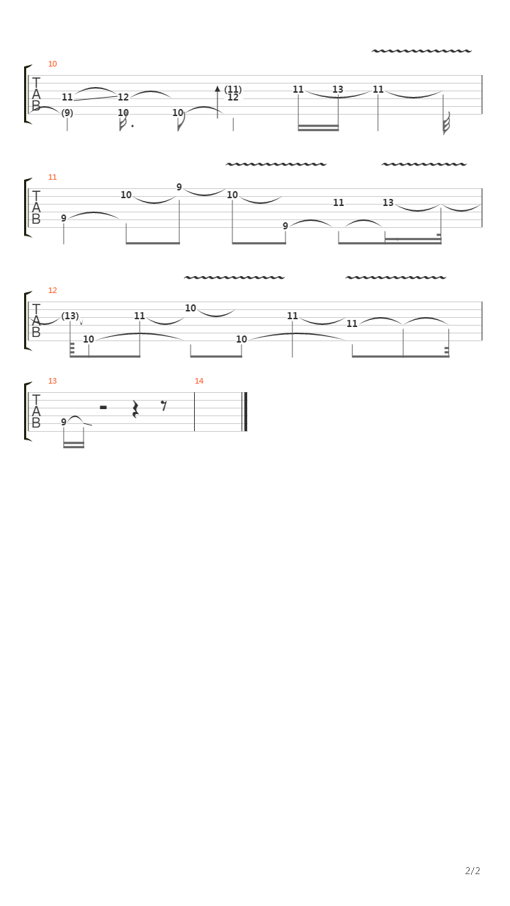 Improvisation (Fig. 9 Two-Note Inventions)吉他谱