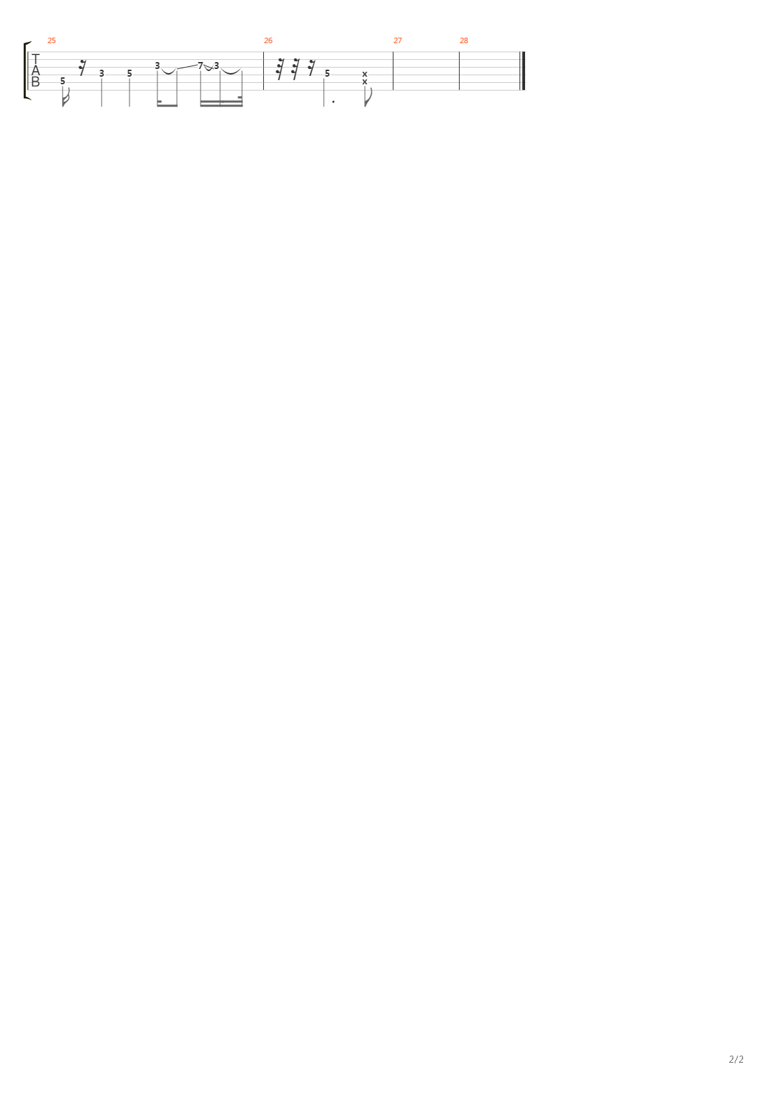 Improvisation Rock (Fig. 7)吉他谱