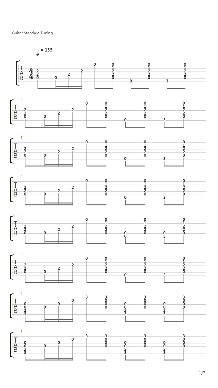 Runaway (Del Shannon)吉他谱