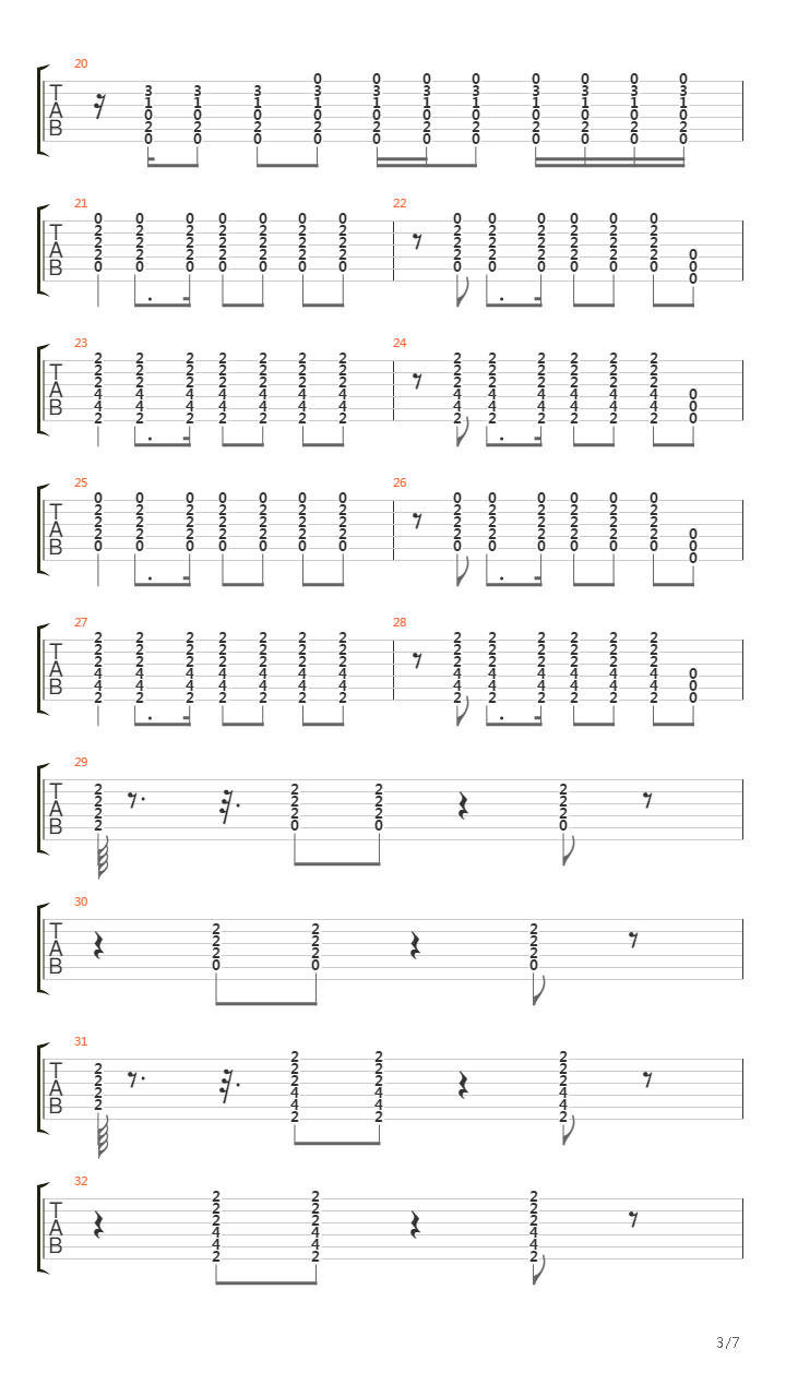 Runaway (Del Shannon)吉他谱