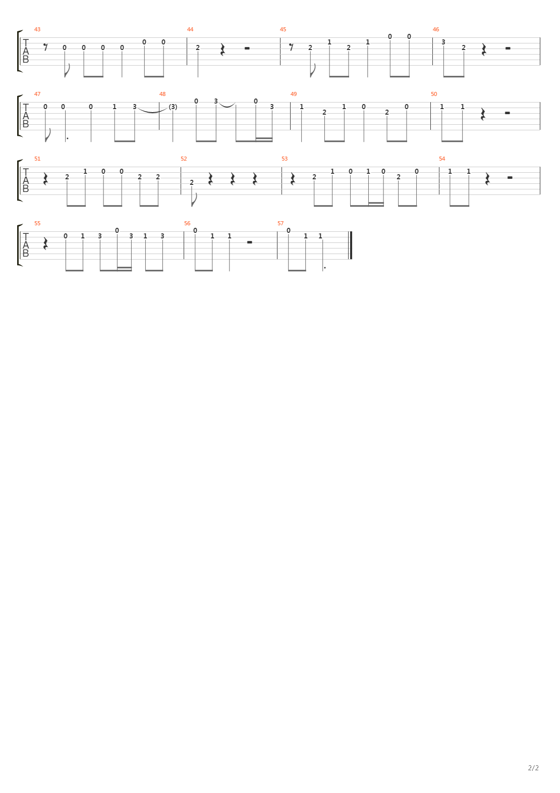 Imagine Guitar 1吉他谱