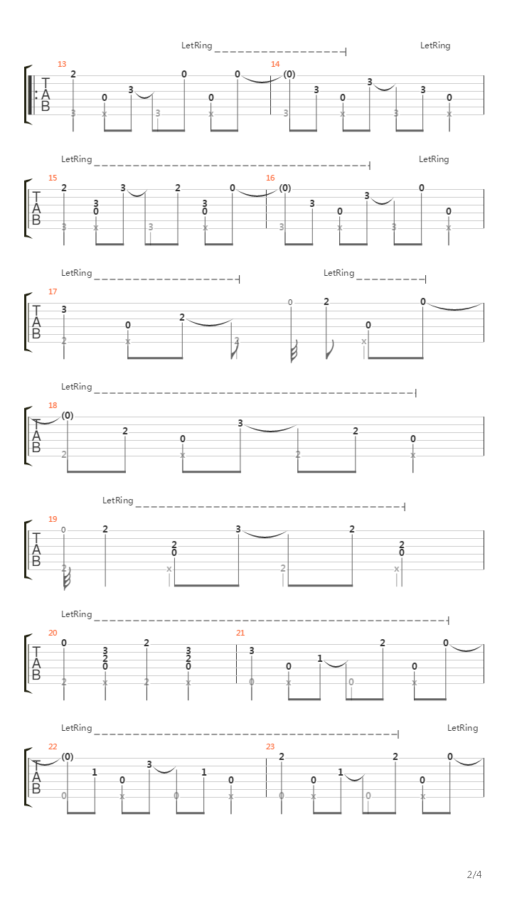 Stop This Train (Simplified Version)(2371)吉他谱