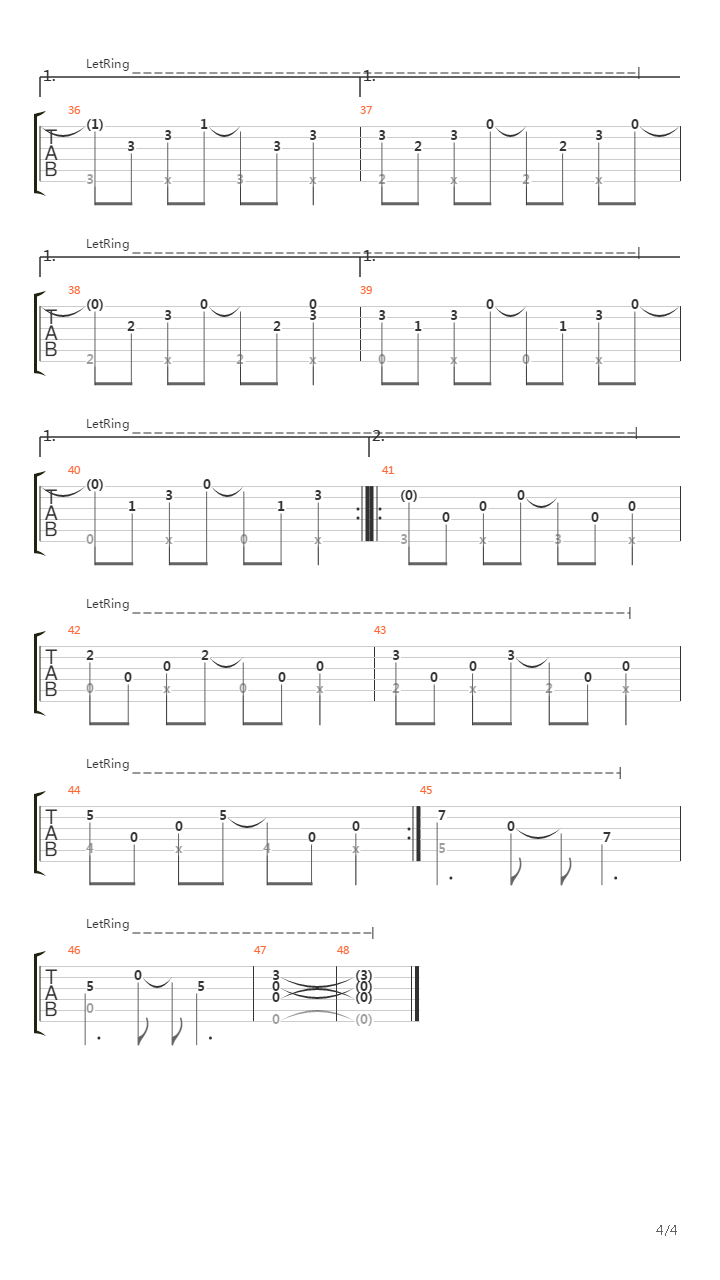 Stop This Train (Simplified Version)(2371)吉他谱