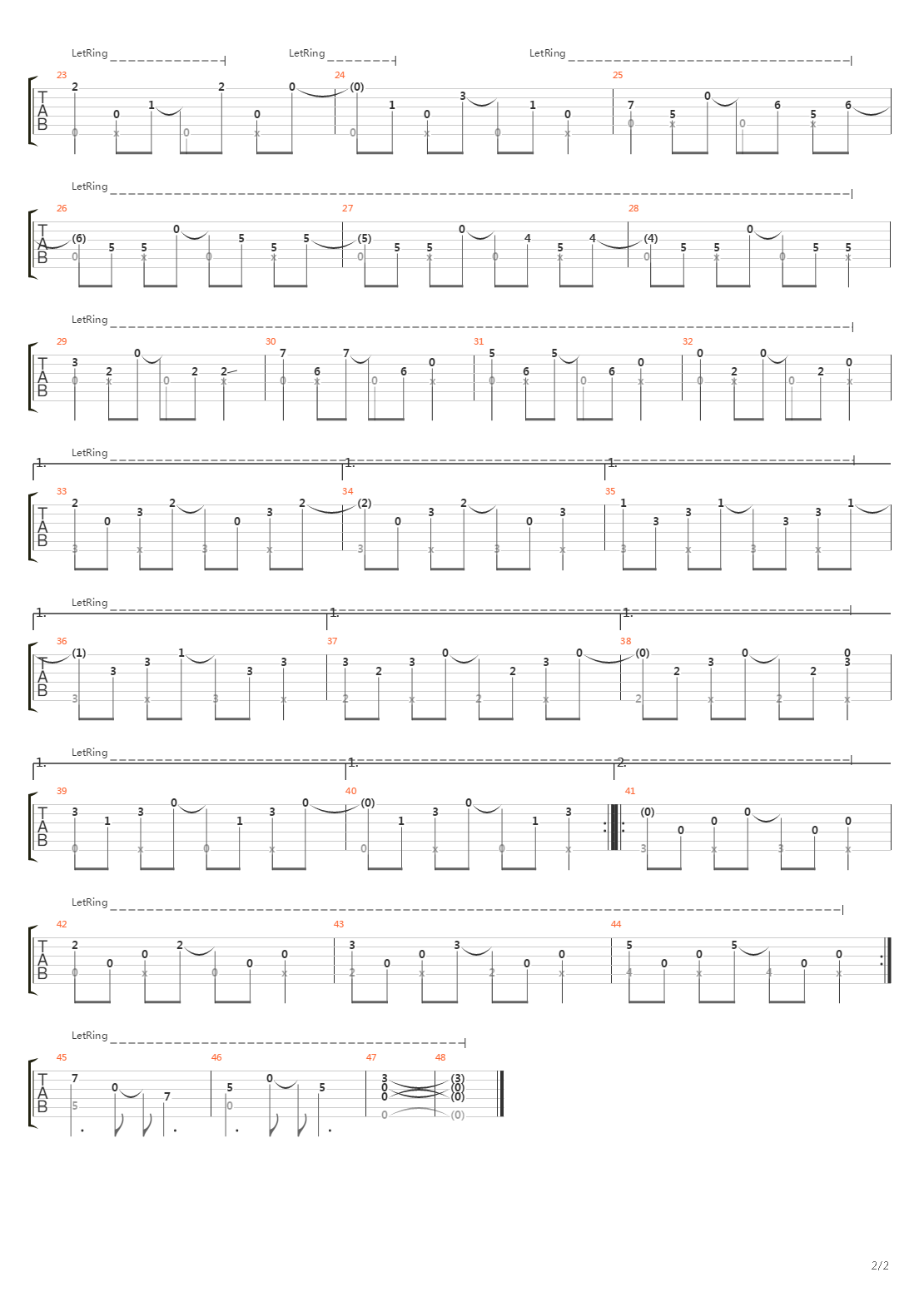 Stop This Train (Simplified Version)吉他谱