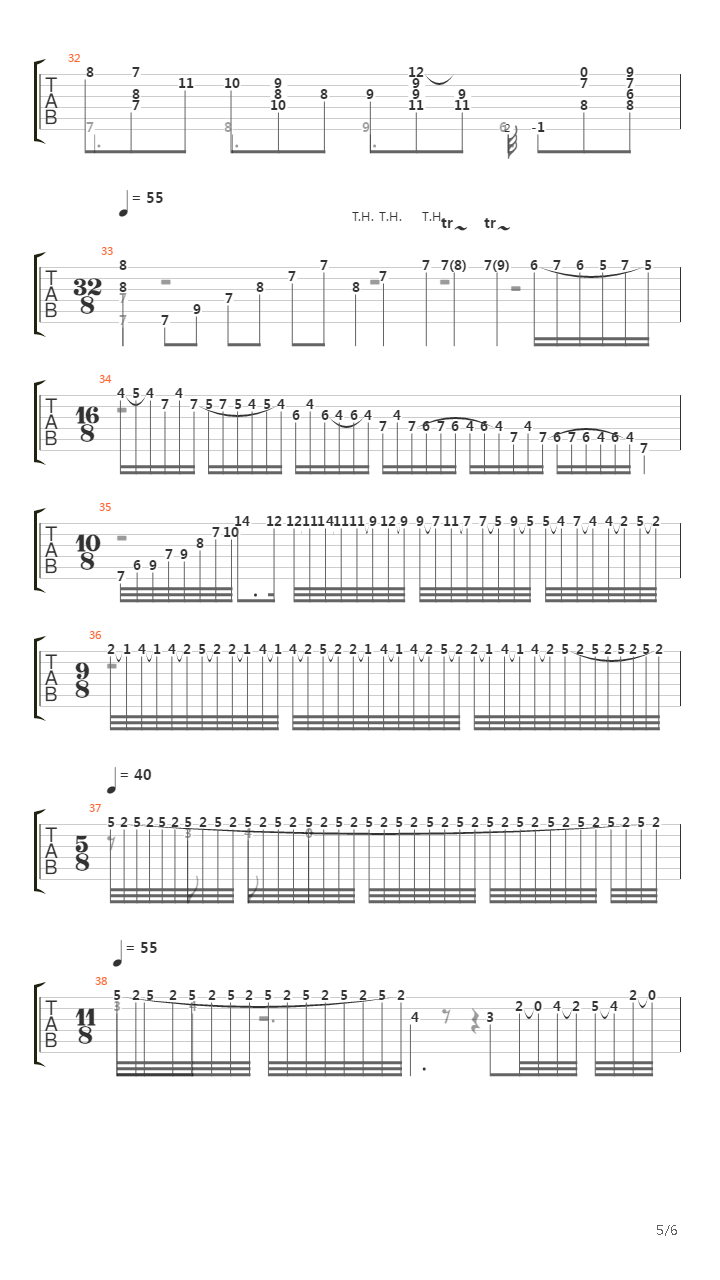 Nocturne Op. 9 No. 2 (Frederic Chopin)吉他谱