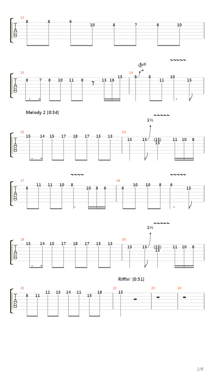 Folke's Final Decision吉他谱