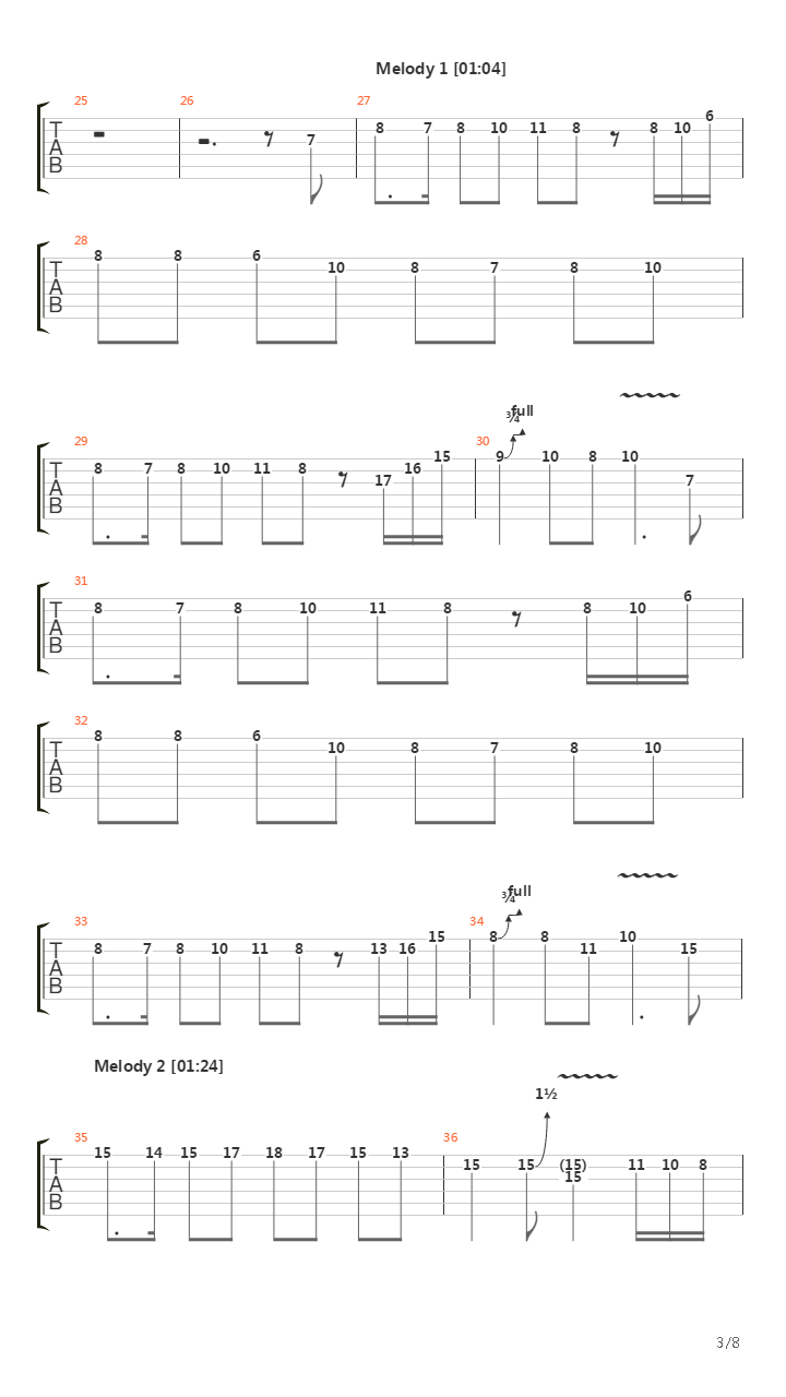 Folke's Final Decision吉他谱