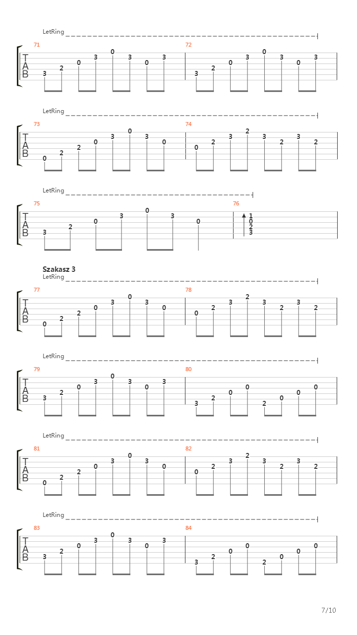 Angyal吉他谱