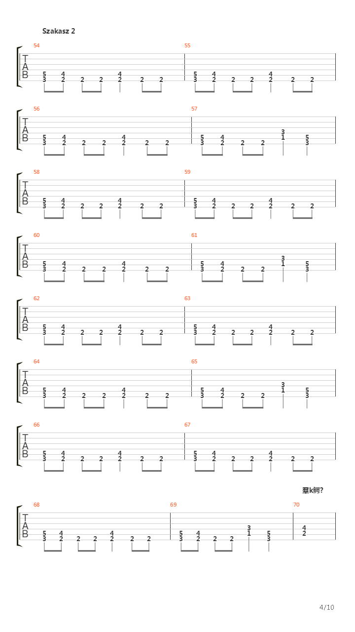 Kezdj új eletet吉他谱