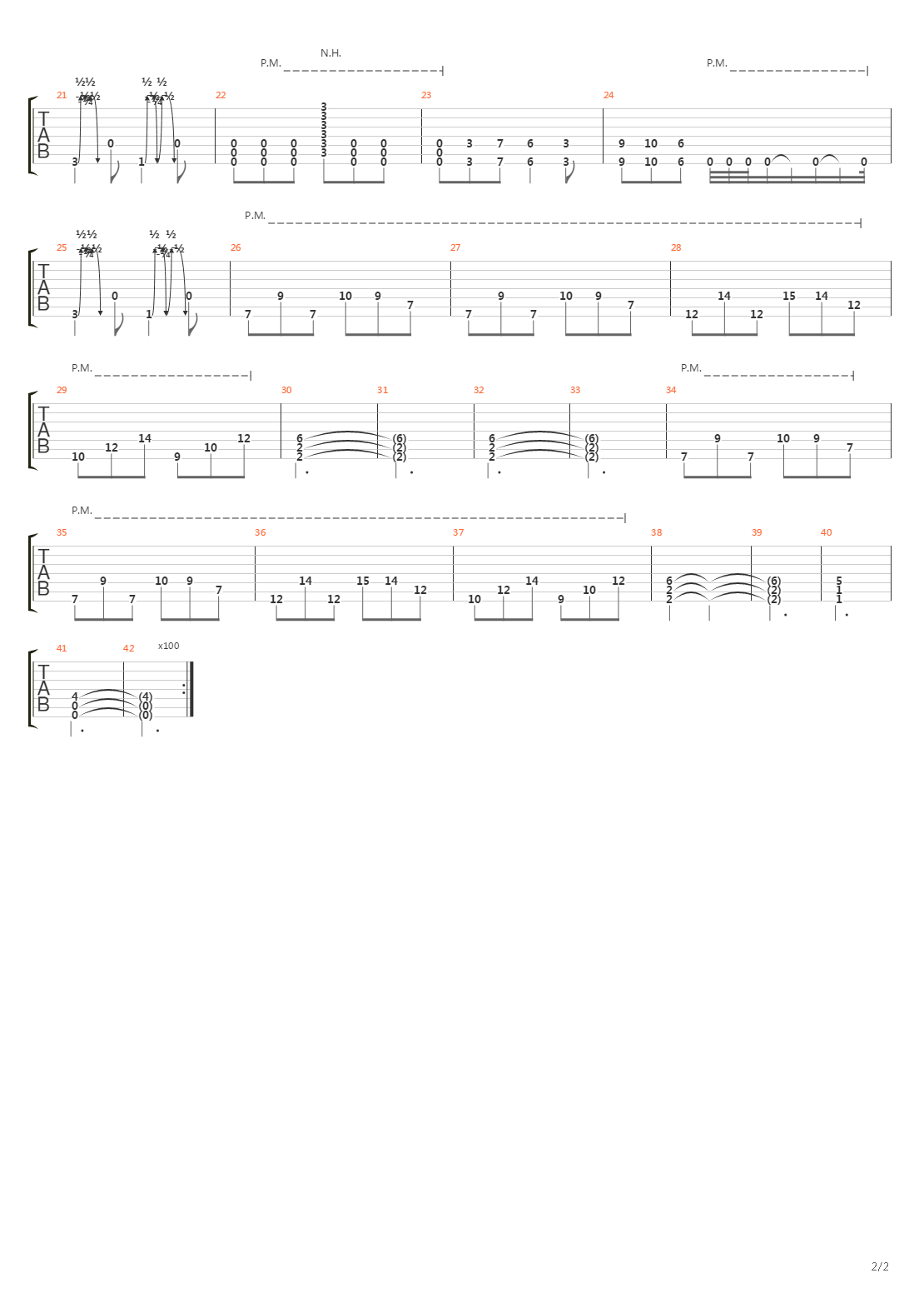 S.D 7-String Bridge Pickup Comparison吉他谱