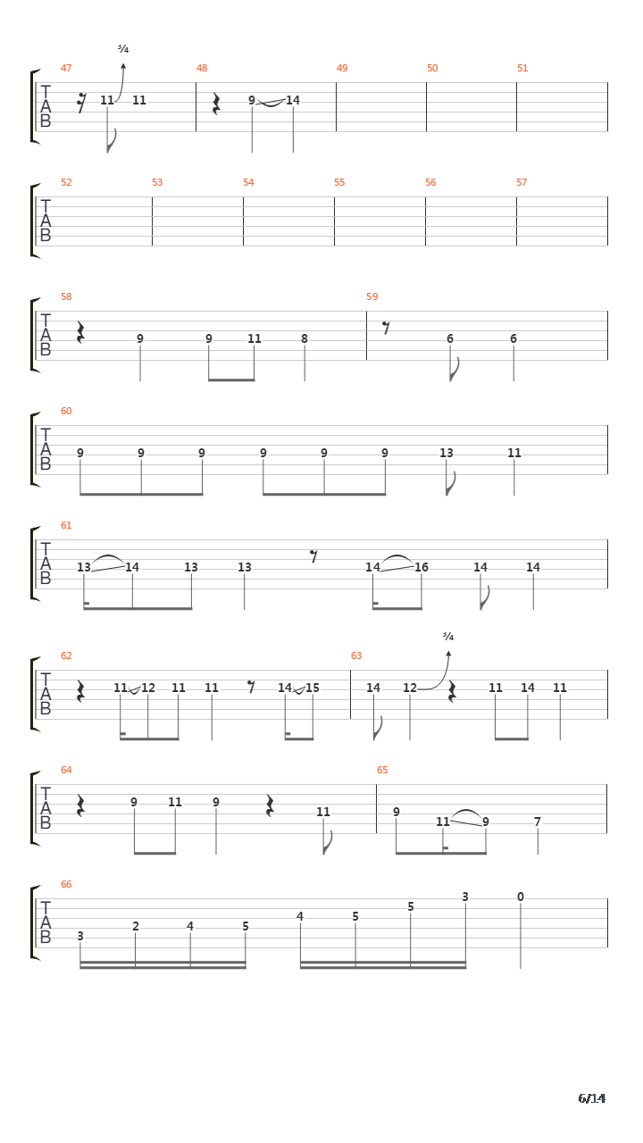 Feij茫o De Corda吉他谱