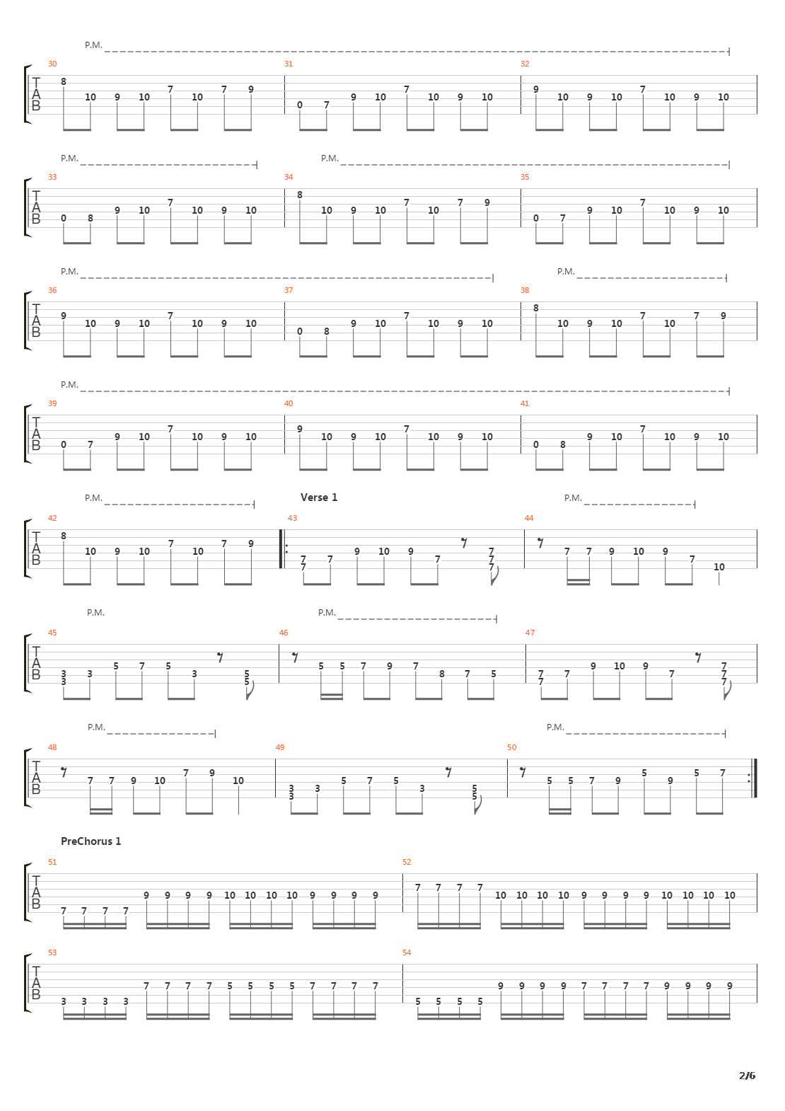 Arrival吉他谱