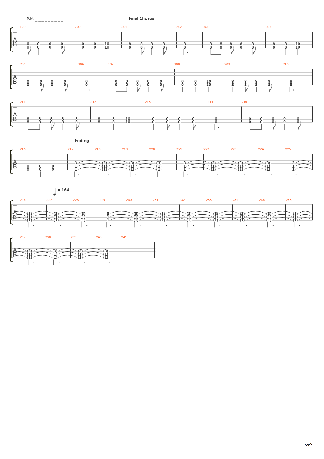 The Element Of One吉他谱