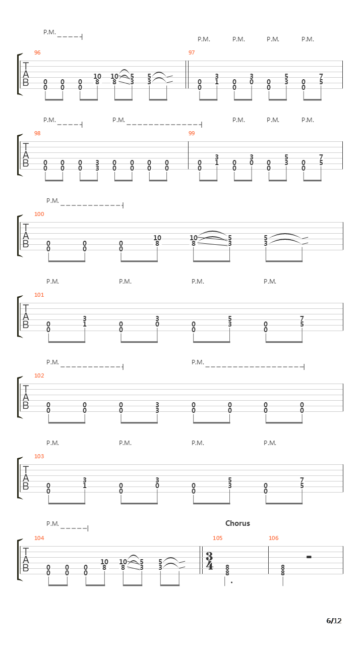 The Element Of One吉他谱