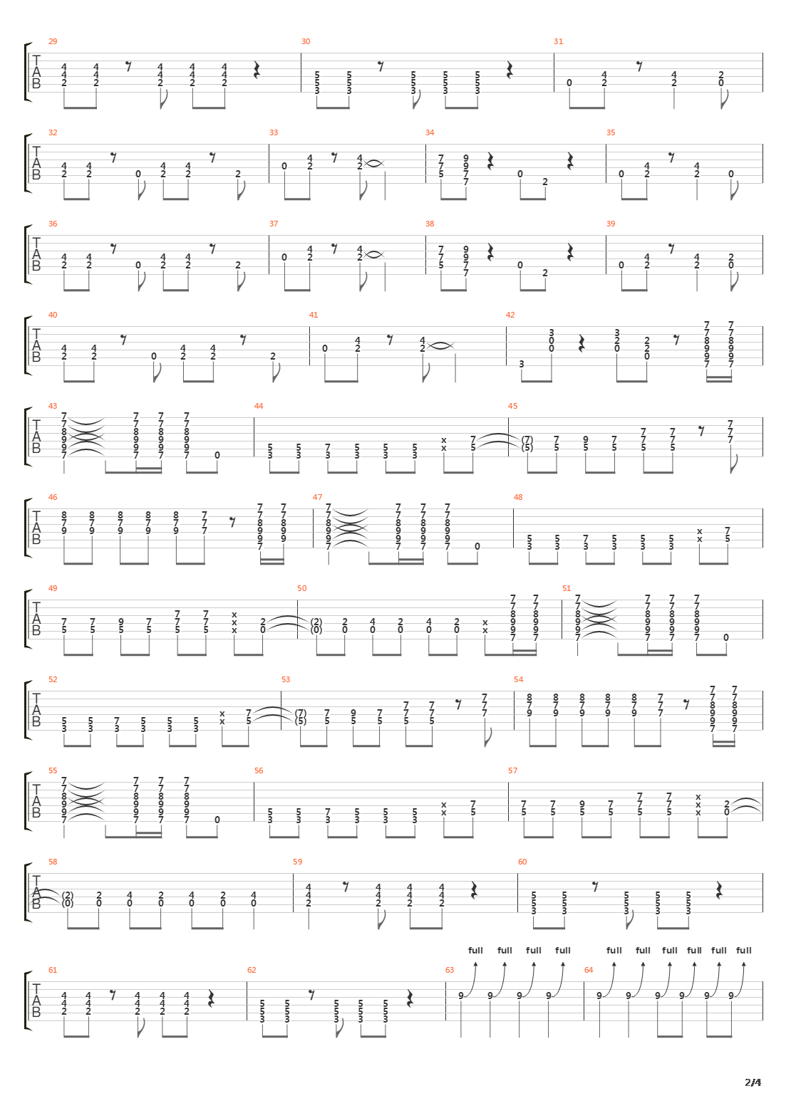 Strutter V2吉他谱