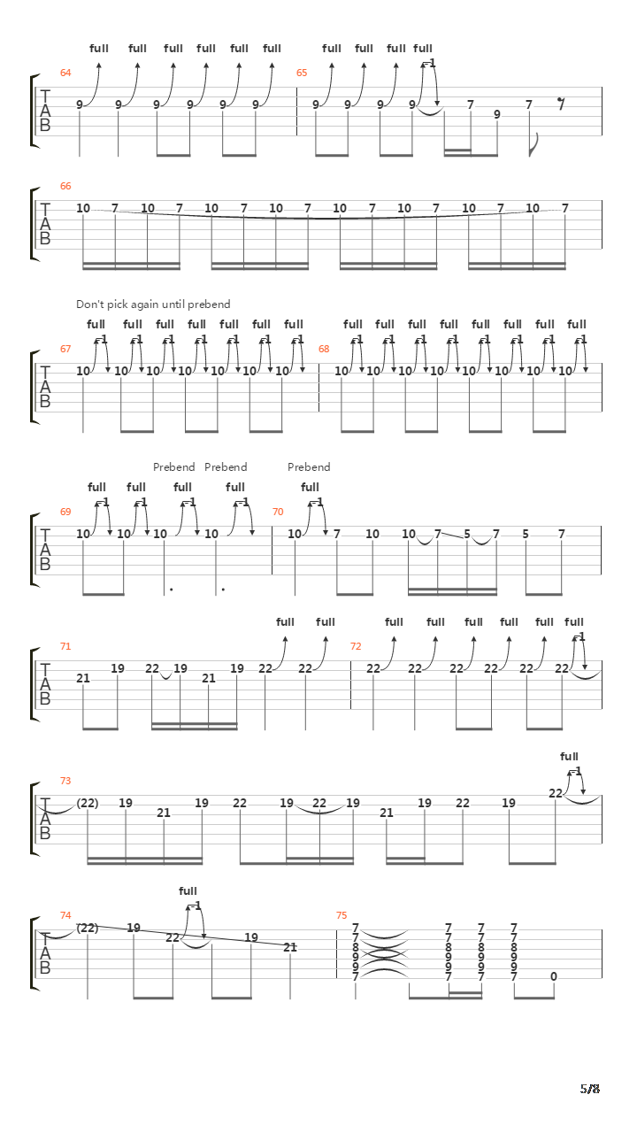 Strutter V2吉他谱