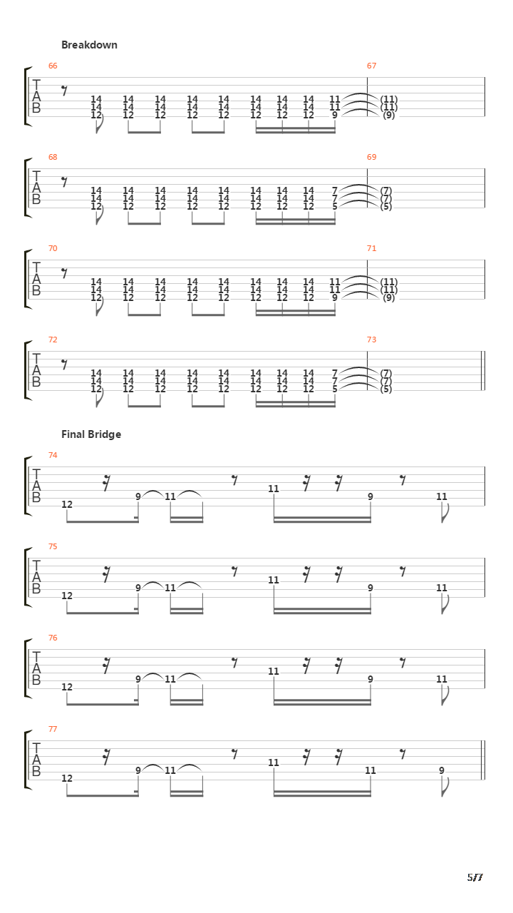 Manhattan吉他谱