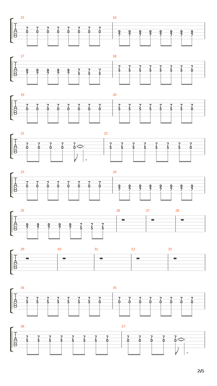 Do's Do's and Whoa-oh's吉他谱