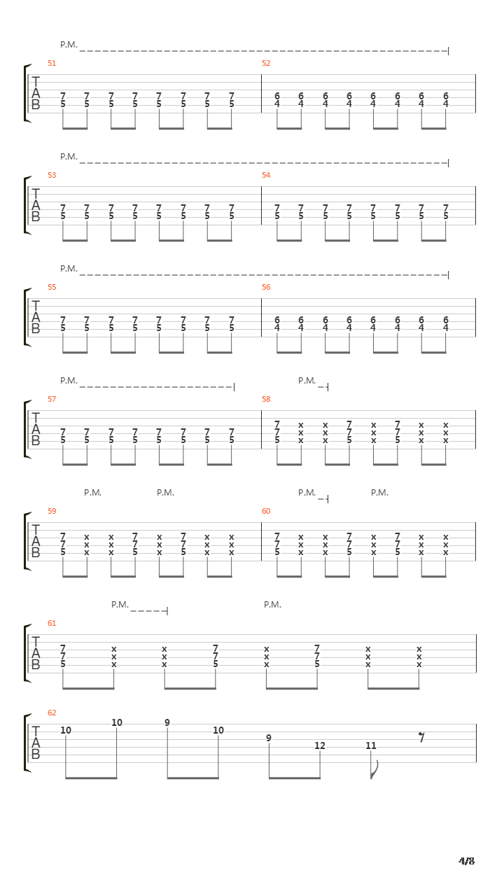 Last Train吉他谱
